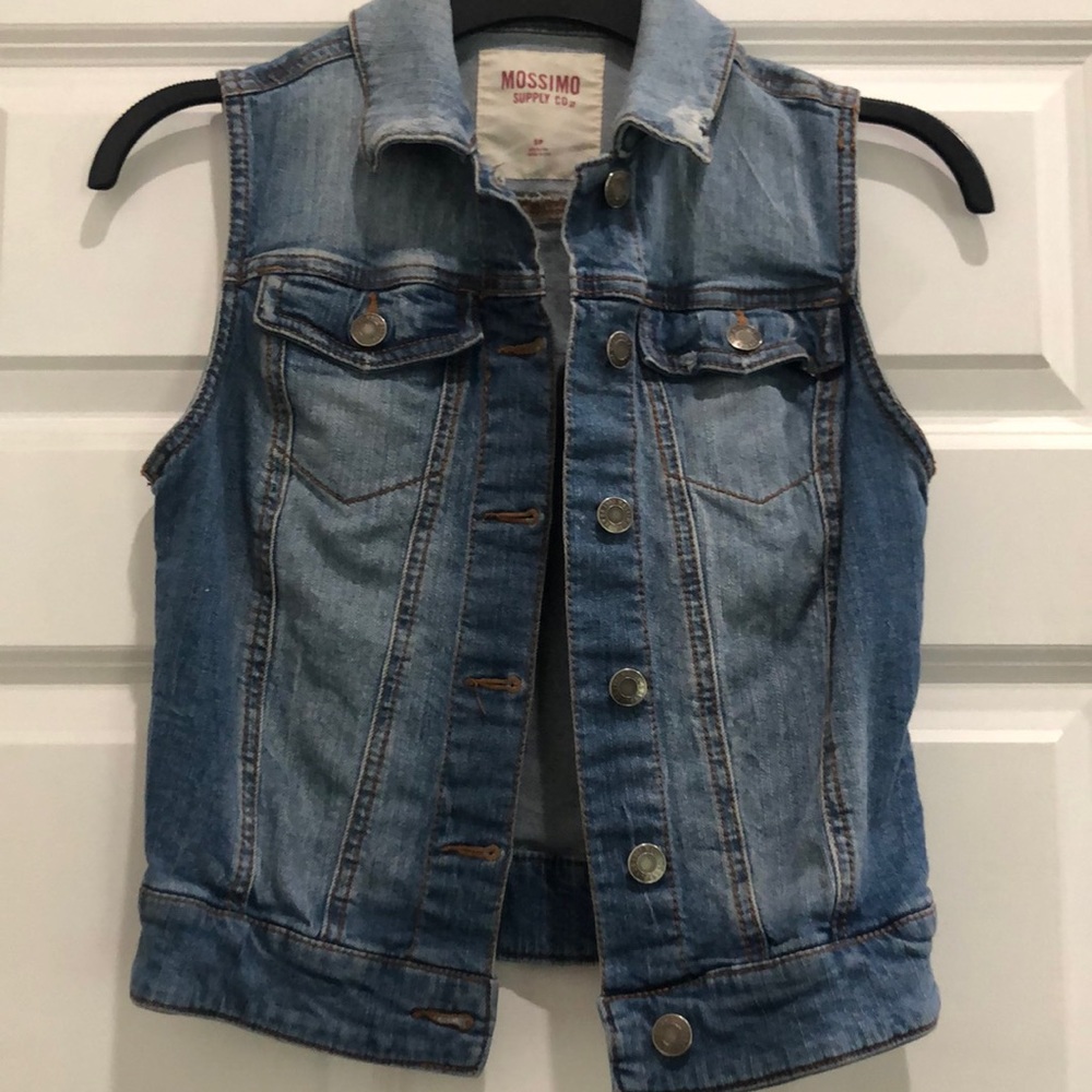 Denim vest